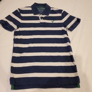 American Eagle Short Sleeve Polo Style Sirt